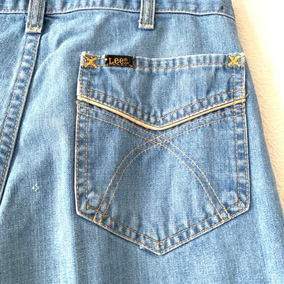 LEE Rare Vintage High Rise Wide Leg Jeans - Picture 4 of 10